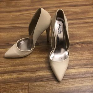 charlotte russe cream heels